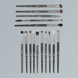 London Prime HD Pro Eye Essential Brush Set 15Pcs - London Prime