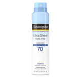 Neutrogena Ultra Sheer Body Mist Sunscreen Spray SPF 70