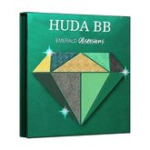 Huda Beauty Obsessions Eyeshadow Palette 9 Colors -Emerald Obsessions