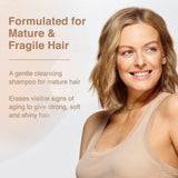 Schwarzkopf Professional Bonacure Time Restore Shampoo with Q10+ | For Mature Hair
