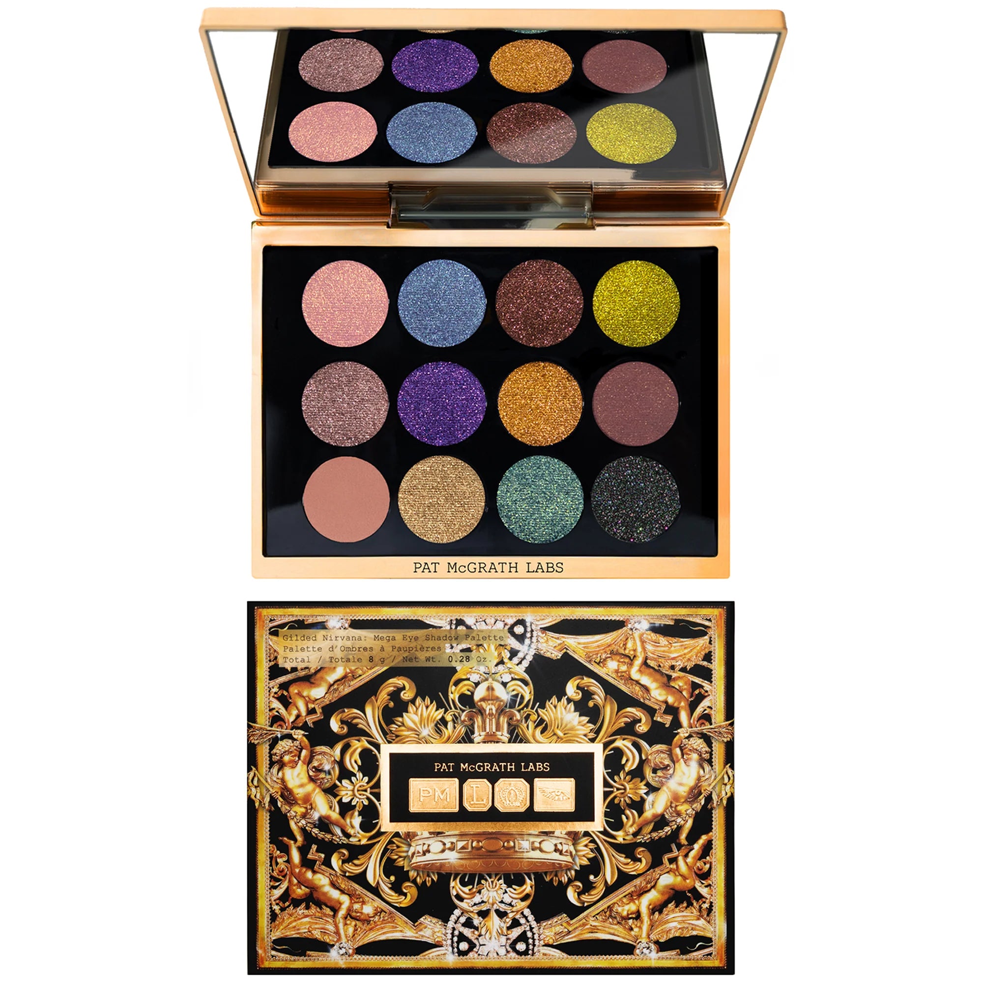 PAT McGRATH LABS Gilded Nirvana: Mega Eye Shadow Palette – mukhi singh