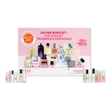 ULTA BEAUTY ON HER WISHLIST - THE HOLIDAY FRAGRANCE ESSENTIALS 14 pc sampler