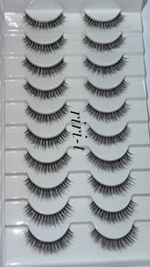 MUKHI SINGH TRANSPARENT BAND LASHES RIRI , MIKO , ZYRA