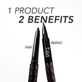 Kay Beauty Intense Black 24H Kajal Eyeliner Duo