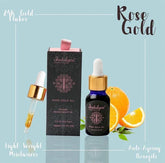 Indulgeo Essentials Rose Gold 24K Gold Oil 30ml