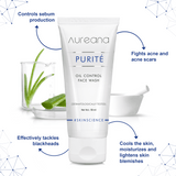 Auric By Aureana Purité Oil Control Face Wash