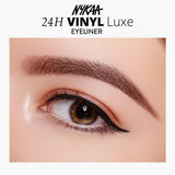 Nykaa 24 H Vinyl  Luxe Eyeliner -Black granite 001