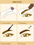 Sheglam Genius Eyebrow Stamp -Chocolate