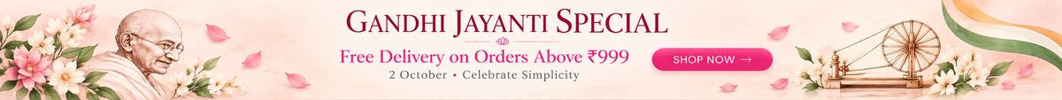 Gandhi Jayanti offer banner