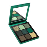 Huda Beauty Obsessions Eyeshadow Palette 9 Colors -Emerald Obsessions