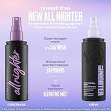NEW URBAN DECAY ALL NIGHTER WATERPROOF/TRANSFERPROOF/SMUDGE PROOF NATURAL FINISH SETTING SPRAY WITH 24hr WEAR