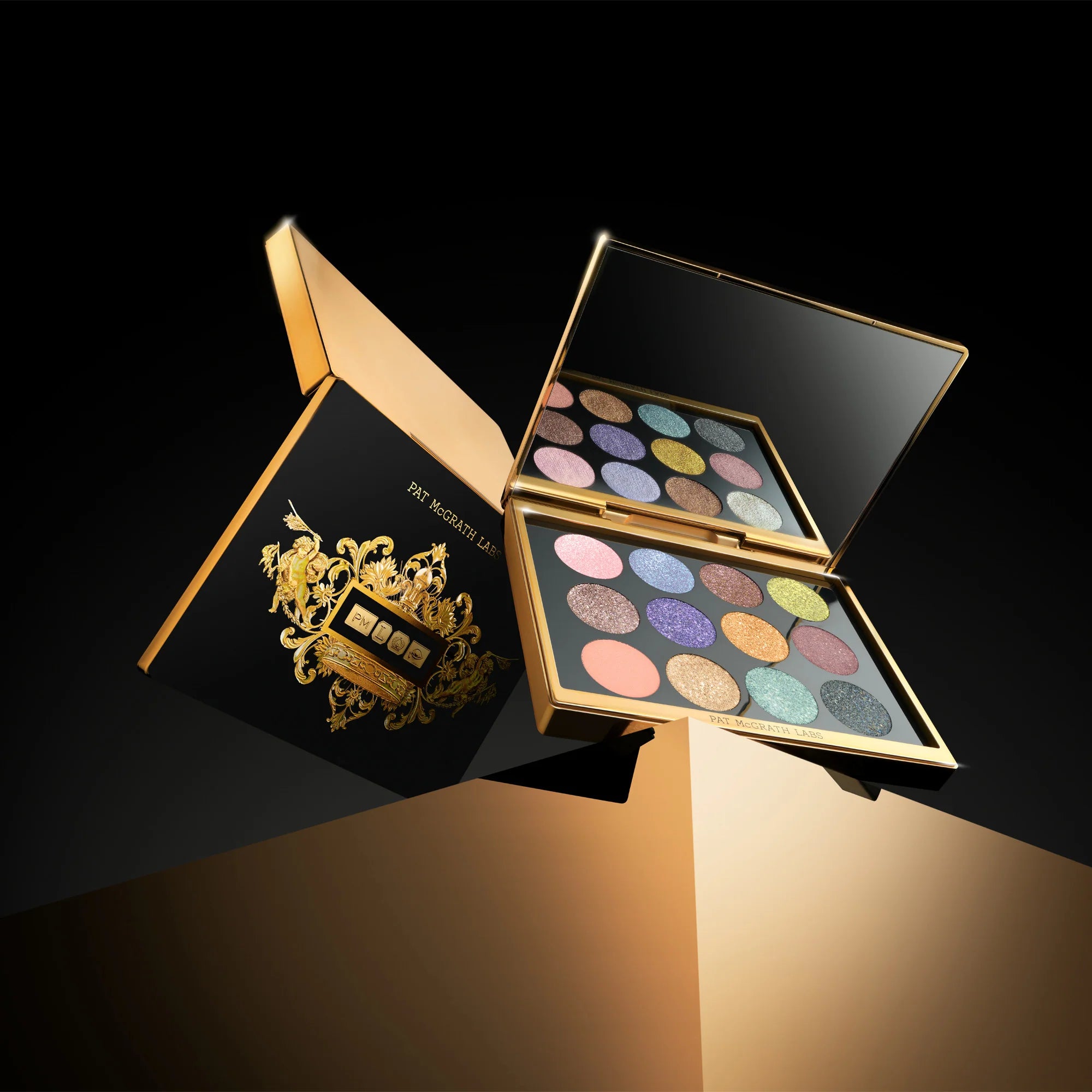 LABS McGRATH PAT Nirvana LABSアイシャドウパレットGilded McGRATH PAT Gilded singh mukhi – Palette Shadow Eye Mega Nirvana: アイシャドウ