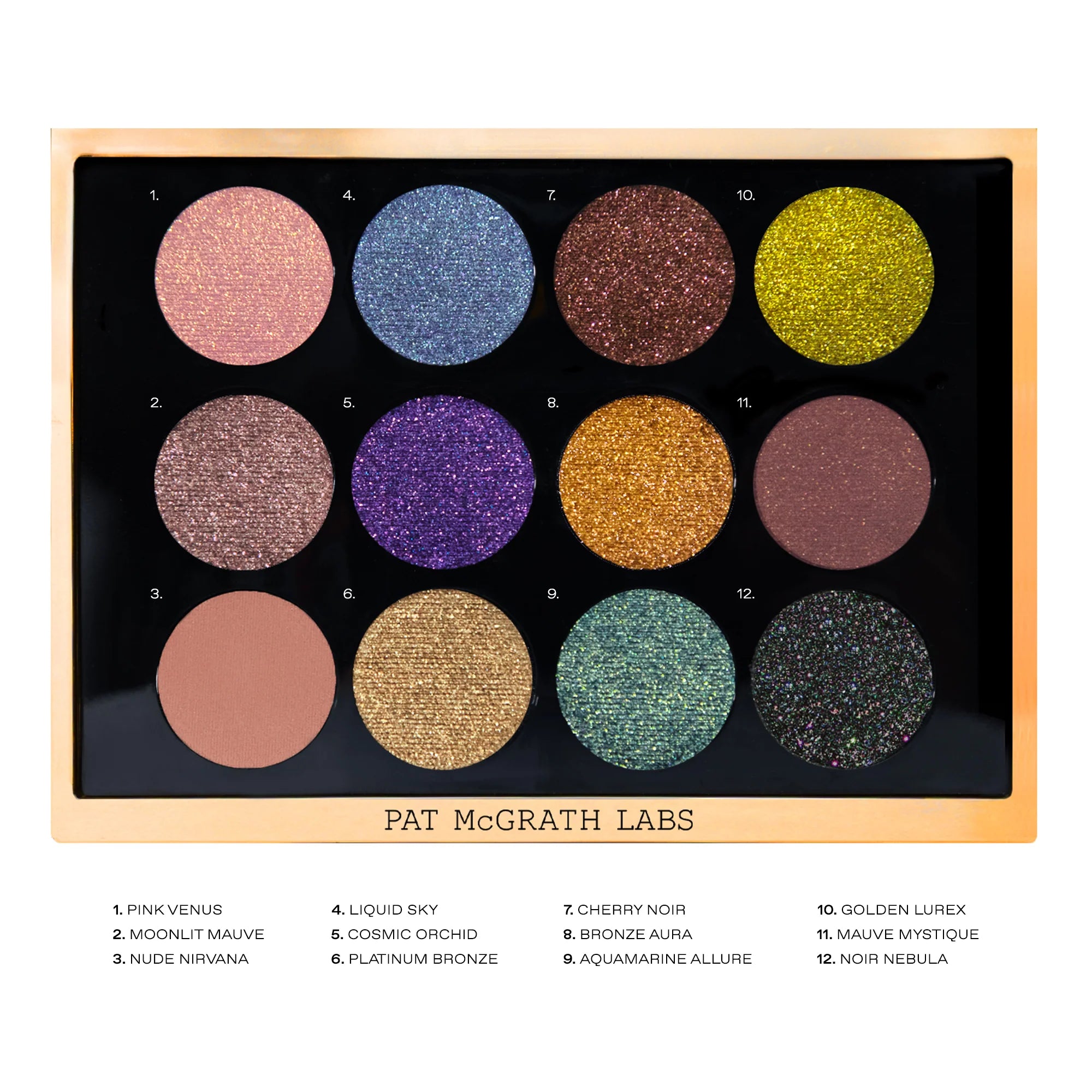 PAT McGRATH LABSアイシャドウパレットGilded Nirvana LABSアイシャドウパレットGilded McGRATH PAT Nirvana