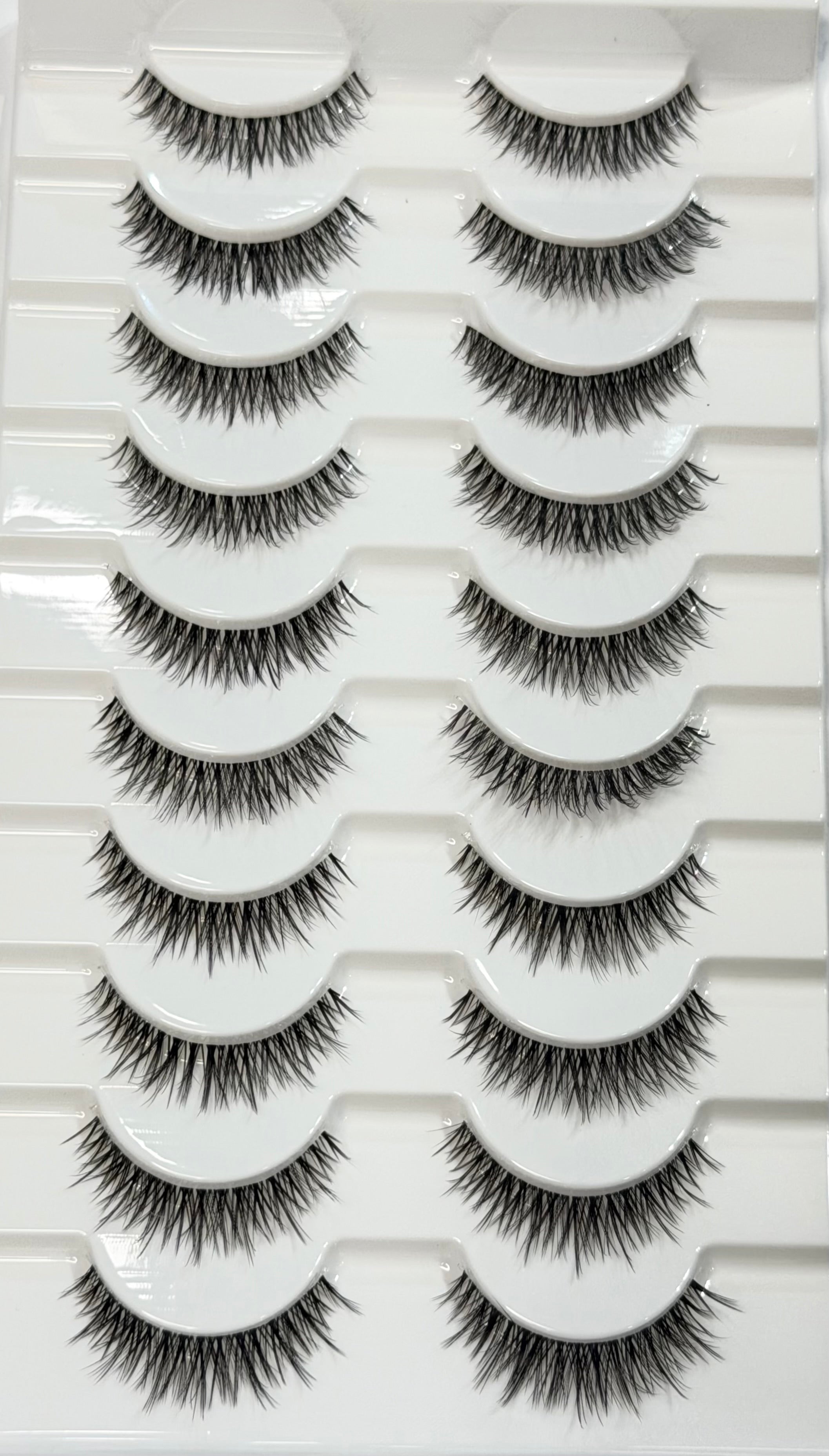 Mukhi Singh transparent band lashes ZYRA T