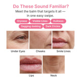 MEDICUBE PDRN Pink Collagen Volume Multi Balm Stick | Volufiline PDRN NAD Collagen | Face & Body Balm for Under-Eyes Neck Forehead Smile Lines Lips | Plumping Radiance Line Care