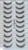 Mukhi Singh transparent band lashes MIKO T