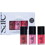 Saie mini dew blush trio gift set